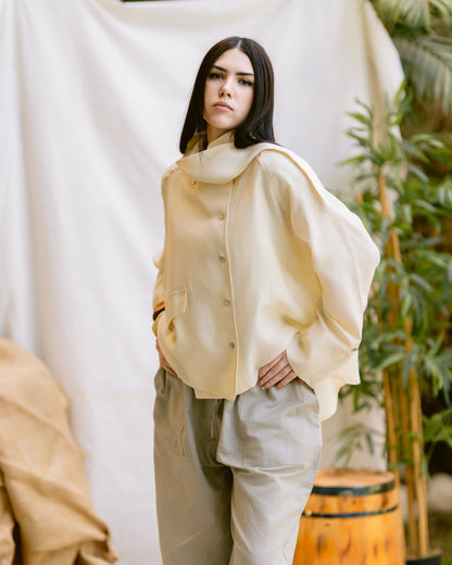 LINEN BLOUSE