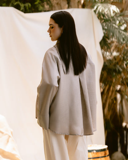 LINEN BLOUSE