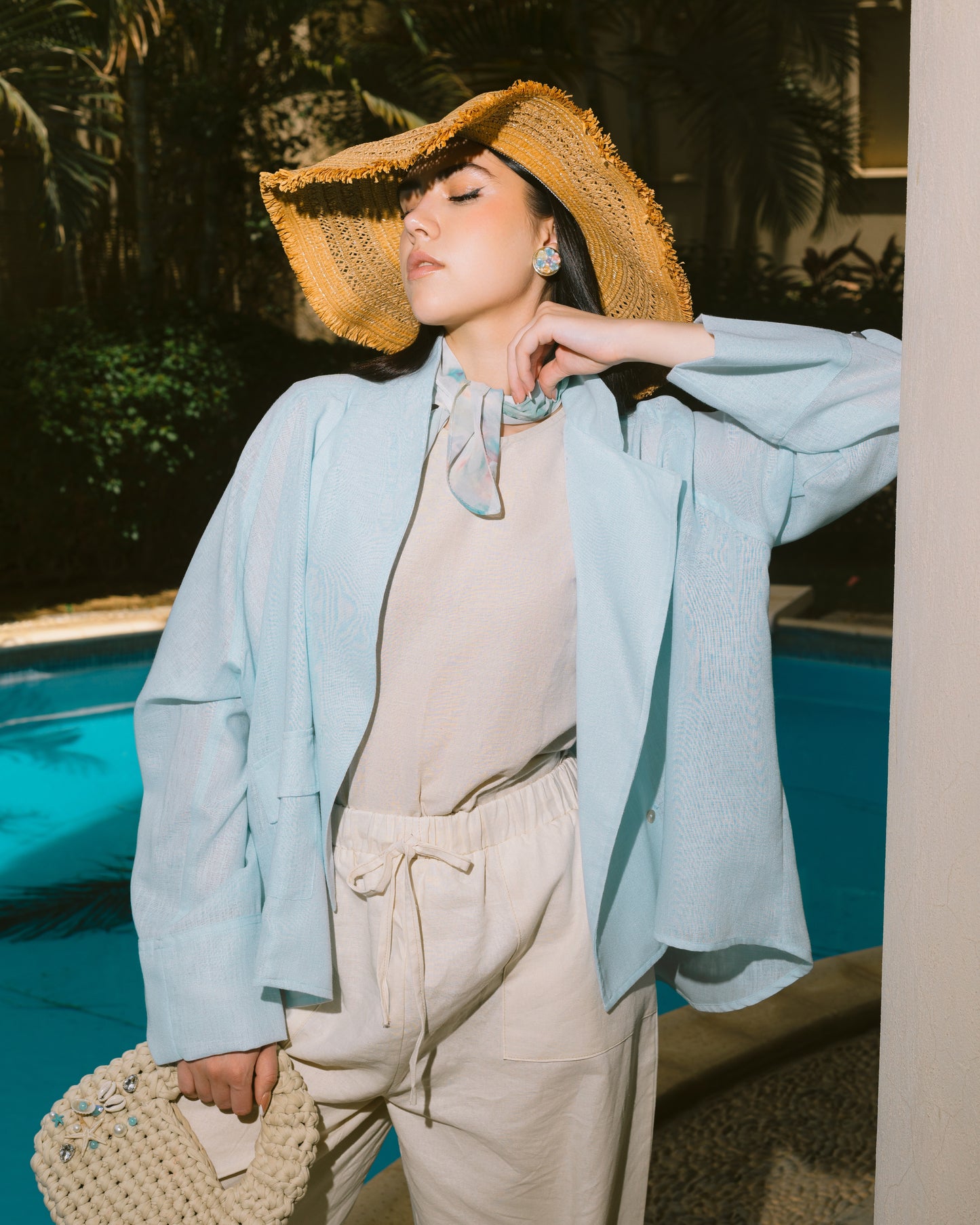 LINEN BLOUSE