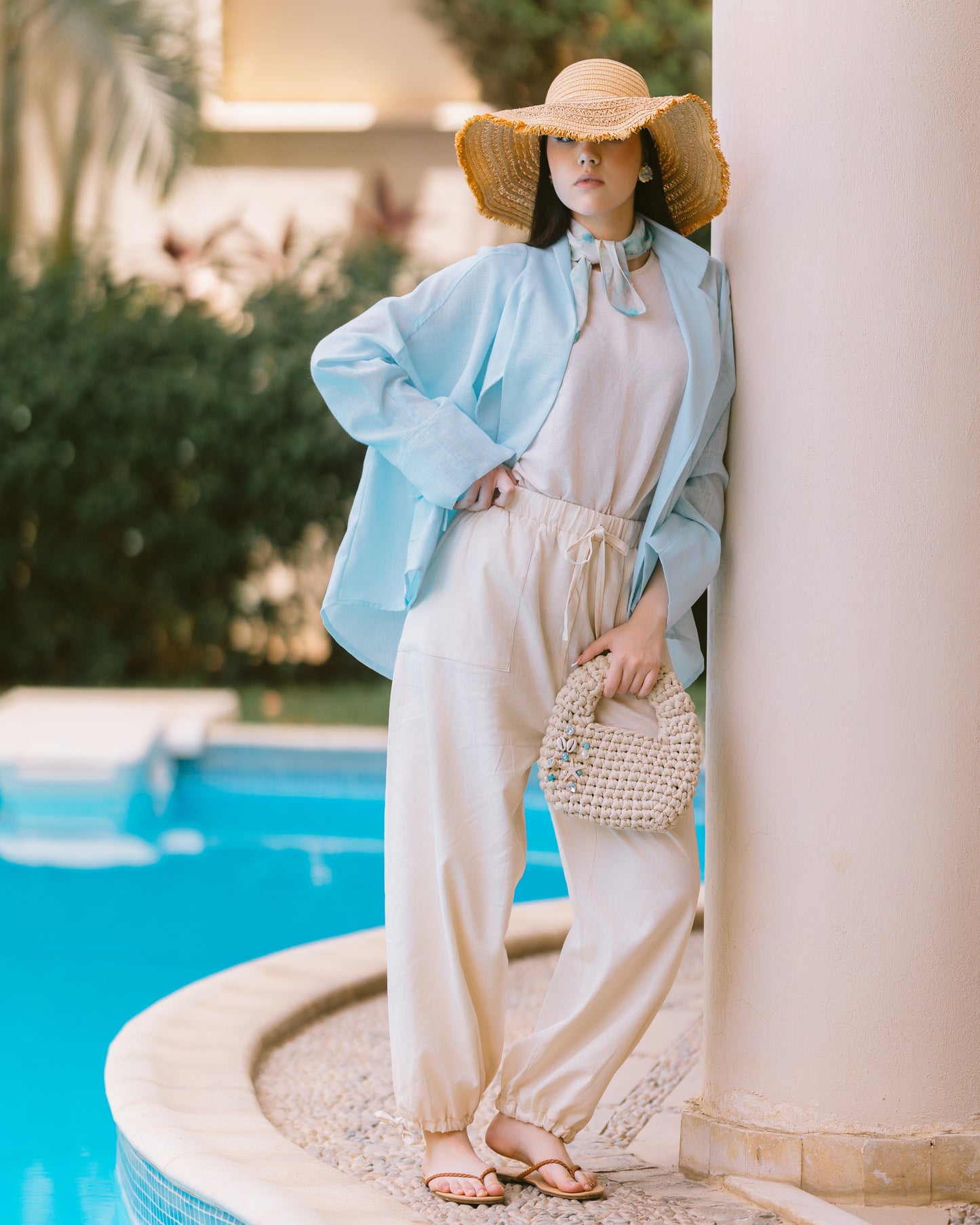 LINEN BLOUSE