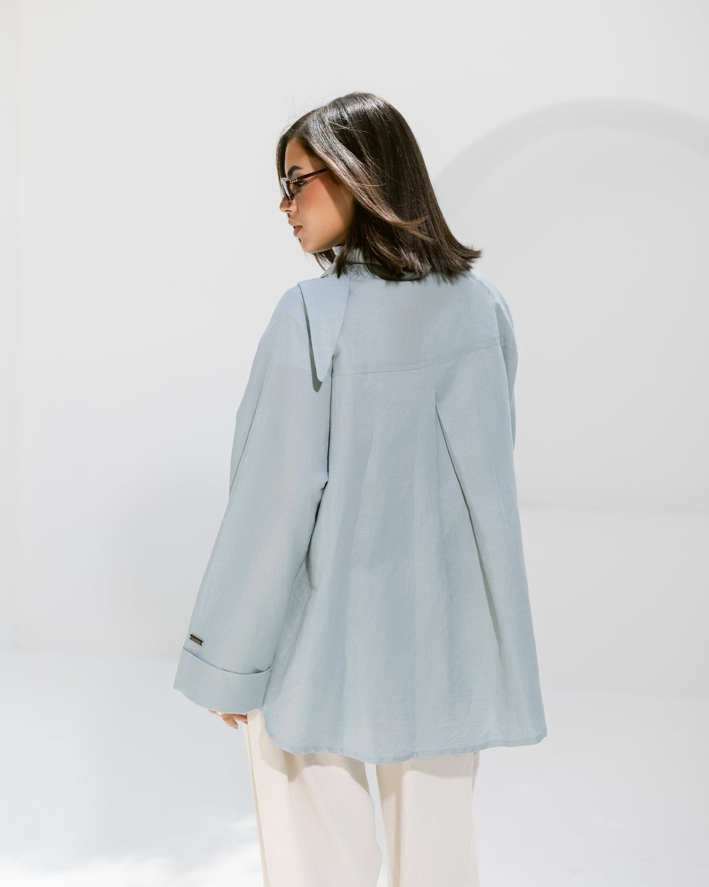LINEN BLOUSE