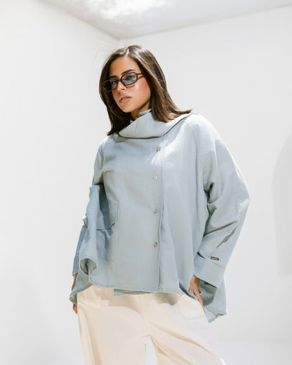 LINEN BLOUSE