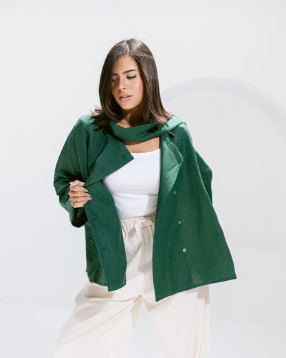 LINEN BLOUSE