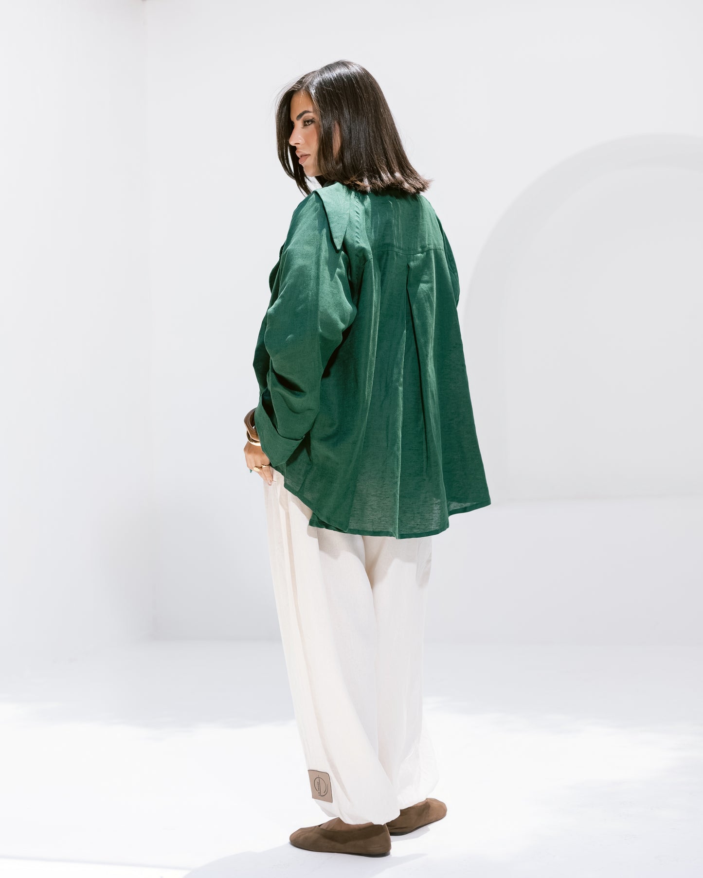 LINEN BLOUSE
