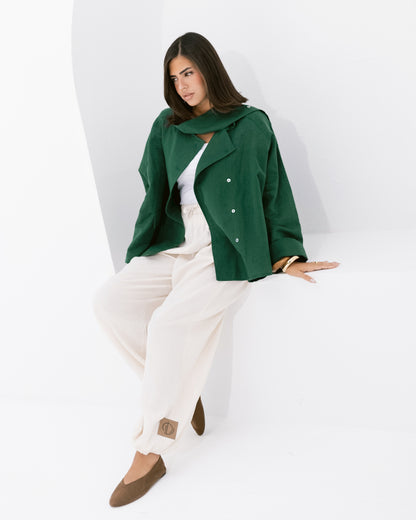 LINEN BLOUSE